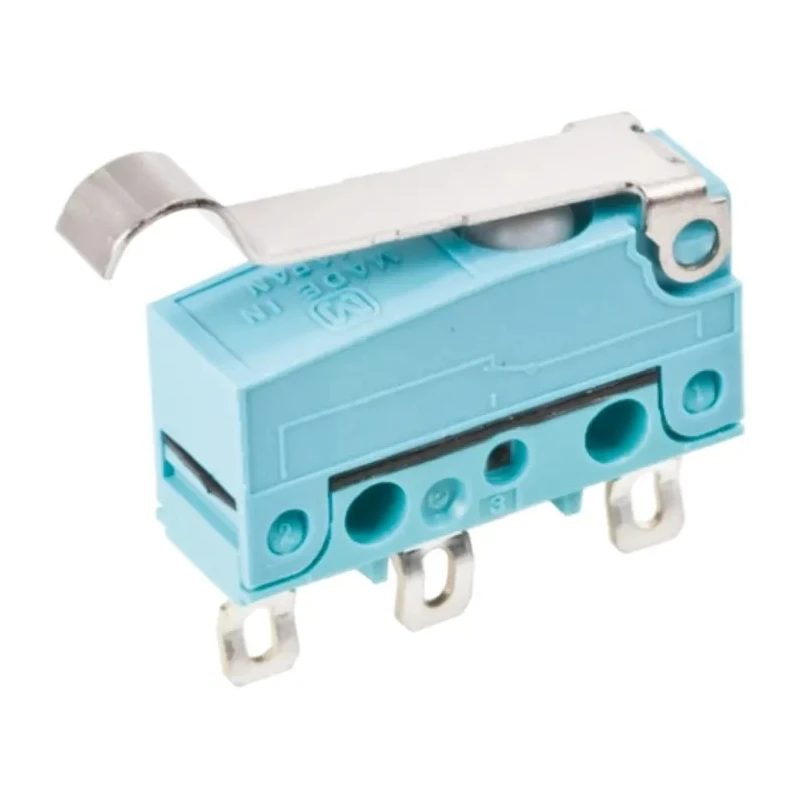 Panasonic Simulated Roller Lever Micro Switch, Solder Terminal, 100mA, 250 V ac, 30 V dc, SPCO, ABS Housing, IP50, ABS141451