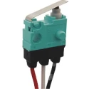 Panasonic Leaf Lever Micro Switch Pre-Wired Terminal 100mA 30V dc SPCO IP67 ASQ10617