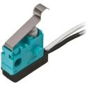Panasonic Simulated Roller Lever Micro Switch, Left Angle PCB Terminal, 100mA, 30V DC, SPDT, IP67 ASQ10818