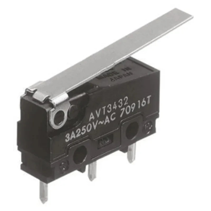 Panasonic Long Hinge Lever Micro Switch PCB Terminal 3A 250V AC SPCO AVT3434-A