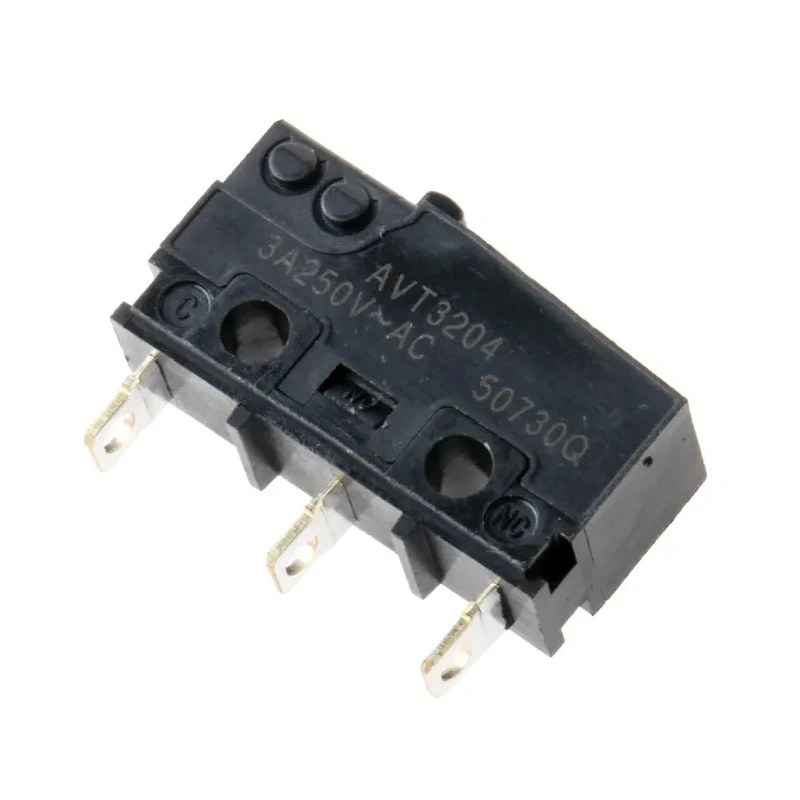 Panasonic Pin Plunger Micro Switch, Solder Terminal, 3A, 250 V AC, SPCO AVT3204-A