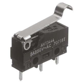 Panasonic Simulated Roller Lever Micro Switch PCB Terminal 3A 250V AC SPCO IP40 AVT3444-A