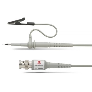 RS PRO Passive Oscilloscope Probe Voltage Type 500 MHz Bandwidth 0.1 dB Attenuation BNC Connector 146-6619