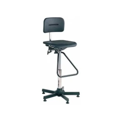 Bott Black Plastic Drafting Chair with Adjustable Height and Backrest, 120 kg Weight Capacity 88601007