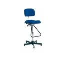 Bott Blue Fabric Drafting Chair with Adjustable Height and Backrest 120 kg Weight Capacity 88601011