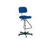 Bott Blue Fabric Drafting Chair with Adjustable Height and Backrest 120 kg Weight Capacity 88601011