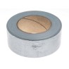 RS PRO Silver Gloss Finish Duct Tape, 50 m x 50mm, Cloth Backing, Rubber Resin Adhesive, Model 146-6827