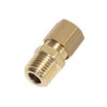 Legris LF3000 Series Male Pneumatic Fitting Brass Compression Tube 14mm Push In 1/2 in Threaded R 0105 14 21