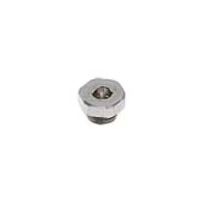Legris 222 Series Brass Plug Fitting for 10 mm Tube Size, Thread Size 1/2 in, Series 222, Material Brass 0222 21 00