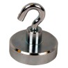 Eclipse Neodymium Shallow Pot Hook Magnet 20 kg Pull Force 23 mm Length 25 mm Width E1034/NEO