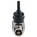 Legris Standard Lever Pneumatic Manual Control Valve Brass Body 1/2 in Port Size 12 bar Max Pressure 80°C Max 0491 10 21
