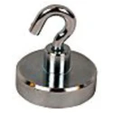 Eclipse Neodymium Magnet Shallow Pot Hook Type 35 kg Pull Force 30 mm Length 32 mm Width E1035/NEO