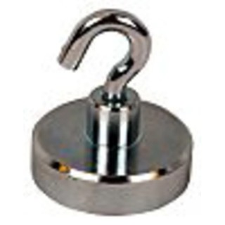 Eclipse Neodymium Magnet Shallow Pot Hook Type 35 kg Pull Force 30 mm Length 32 mm Width E1035/NEO