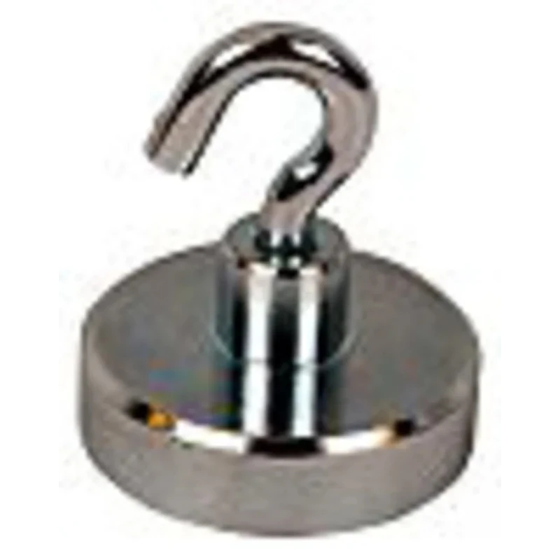 Eclipse Neodymium Magnet Shallow Pot Hook Type 35 kg Pull Force 30 mm Length 32 mm Width E1035/NEO