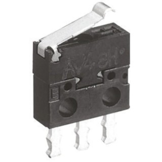 Panasonic Simulated Roller Lever Micro Switch, Solder Terminal, 100mA, 30 V dc, SPCO AV404461