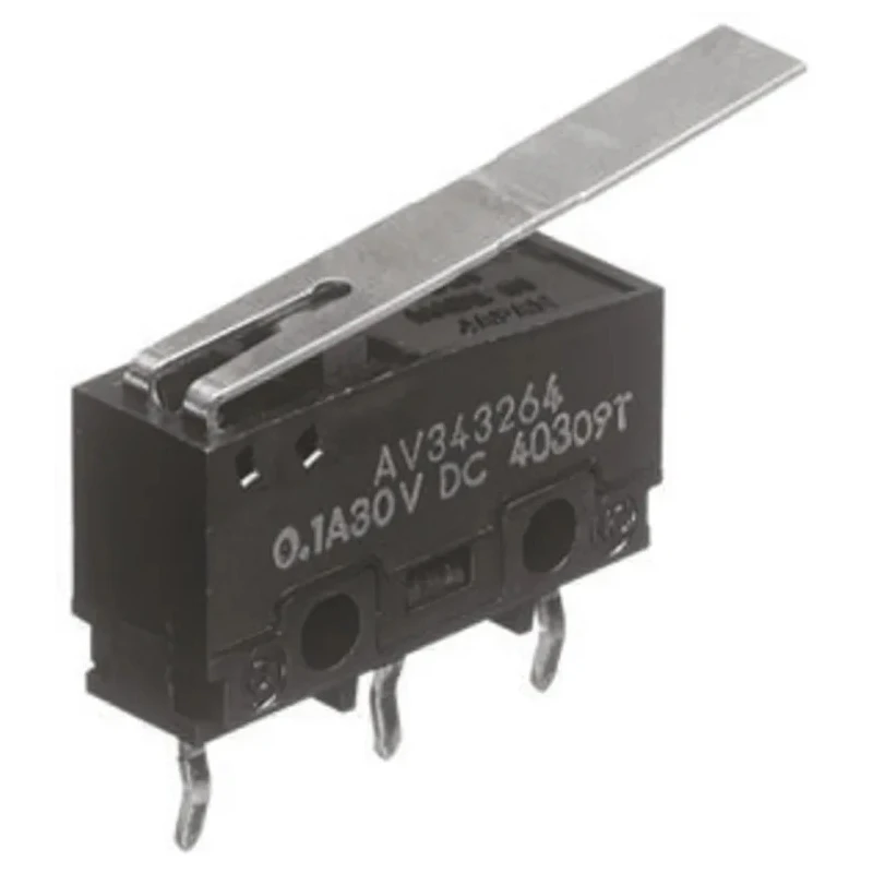 Panasonic Long Hinge Lever Subminiature High Precision Micro Switch PCB Terminal 5A 250V AC SPCO AVM34353-A