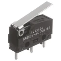 Panasonic Hinge Lever Micro Switch, Solder Terminal, 5A, 250 V AC, SPCO AVL32253-A