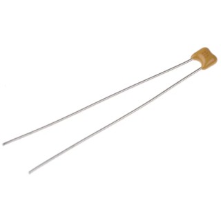 KYOCERA AVX 470 pF 100V dc ±5% Tolerance Multilayer Ceramic Capacitor Through Hole Solder SR151A471JTR