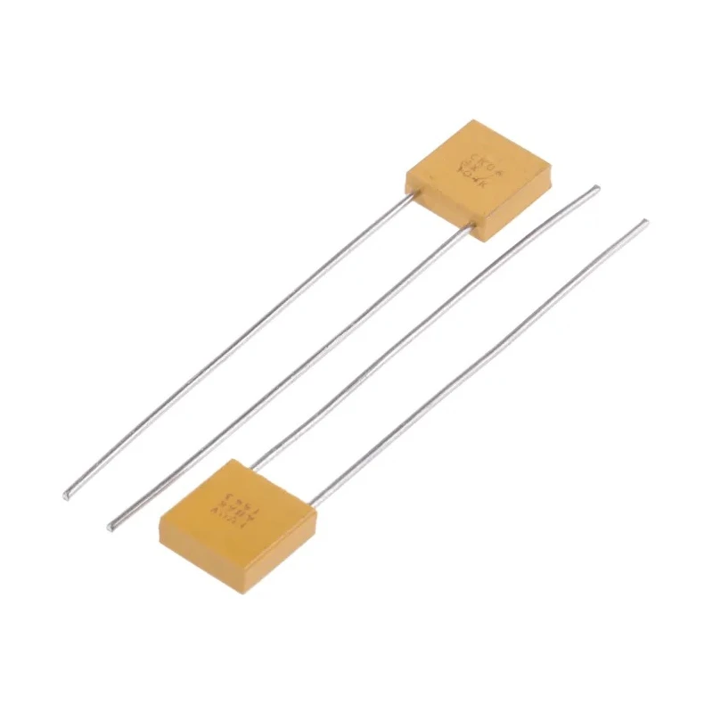 KYOCERA AVX 100 nF Multilayer Ceramic Capacitor, 100V dc, ±10 % Tolerance, Through Hole Solder Mount CK06BX104K