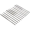 RS PRO 12 Piece Swiss Pattern 160 mm Needle File Set for Precision Metal Wood Stone Shaping 146-7309