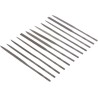 RS PRO 12 Piece Swiss Pattern 160 mm Needle File Set for Precision Metal Wood Stone Shaping 146-7309