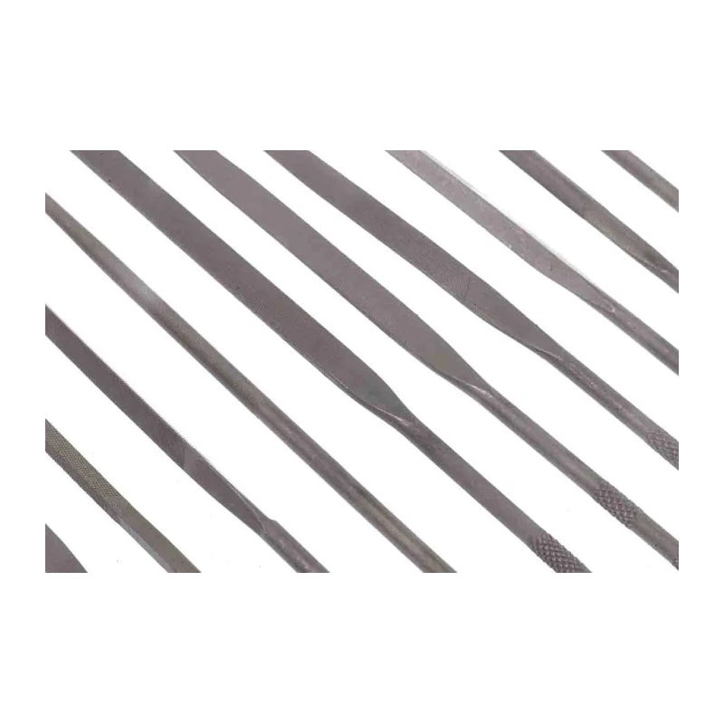 RS PRO 12 Piece Swiss Pattern 160 mm Needle File Set for Precision Metal Wood Stone Shaping 146-7309