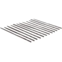 RS PRO 12 Piece Swiss Pattern 160 mm Needle File Set for Precision Metal Wood Stone Shaping 146-7309