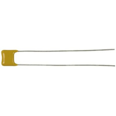 KYOCERA AVX 100 pF 200V DC ±5% C0G Dielectric Multilayer Ceramic Capacitor Through Hole Solder AR212A101J4R