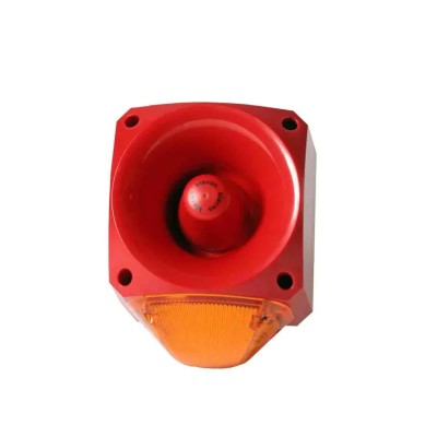 Klaxon Nexus 105/110/120 Series Amber Beacon-Sounder Combination IP66 Rated 60V DC High Output 