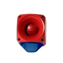 Klaxon Nexus 105/110/120 Series Blue Beacon-Sounder Combination IP66 60V DC Side Mount 120 dB High Output 