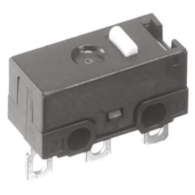 Panasonic Ultra Miniature Pin Plunger Micro Switch, Solder Terminal, 2A, 125 V AC, 30 V DC, SPCO AH16609-A