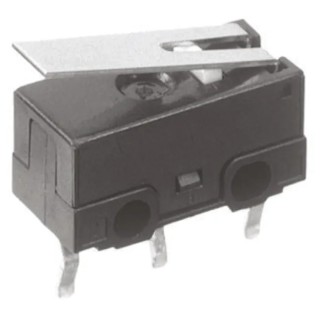 Panasonic Ultra Miniature Hinge Lever Micro Switch, PCB Terminal, 100mA, 125 V AC, 30 V DC, SPCO AH146261-A