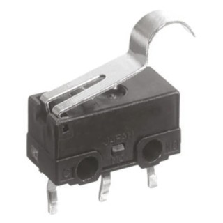 Panasonic Ultra Miniature Simulated Roller Lever Micro Switch Solder Terminal 100mA 125V AC 30V DC AH168461-A
