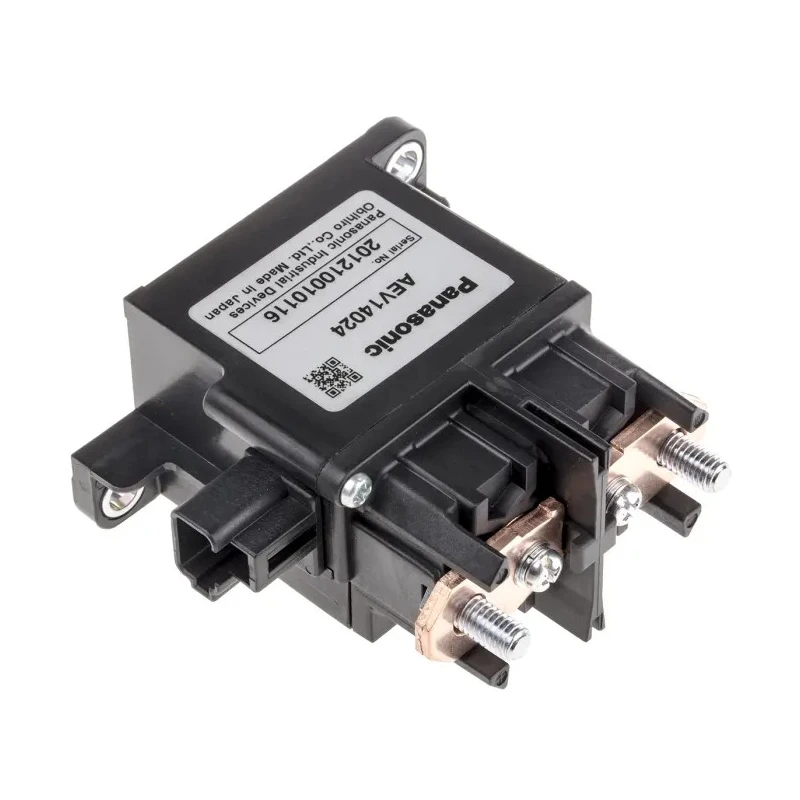 Panasonic Flange Automotive Relay 24V DC Coil Voltage 120A Switching Current SPST AEV14024