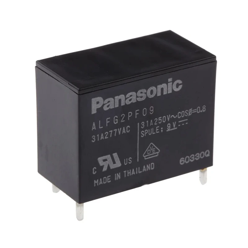 Panasonic PCB Power Relay 9V DC Coil 31A Switching Current SPST ALFG2PF09