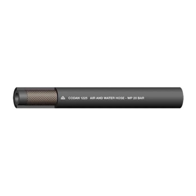 RS PRO Ethylene Propylene Diene Monomer Hose Pipe, 25 mm ID, 35 mm OD, Black, 25 m 146-7728