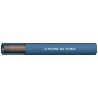 RS PRO Ethylene Propylene Diene Monomer Hose Pipe 9.5 mm ID, 16.5 mm OD, Blue, 25 m 146-7730