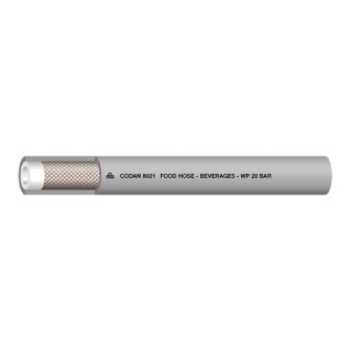 RS PRO Hose Pipe, 20 bar Maximum Operating Pressure, 25 m Length, Nitrile Rubber (NBR) / Polyvinyl Chloride Material 146-7745