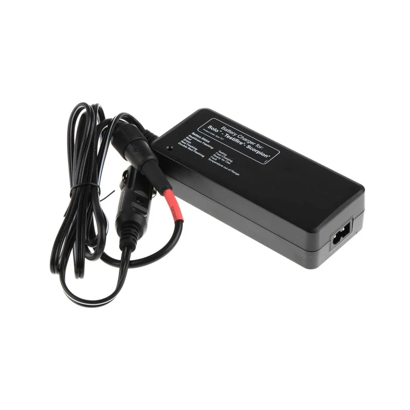 No Climb Solo Series Battery Charger Fast Charger for Solo 727 Battery Baton, Mains and In-Vehicle Outlet Compatible Solo727