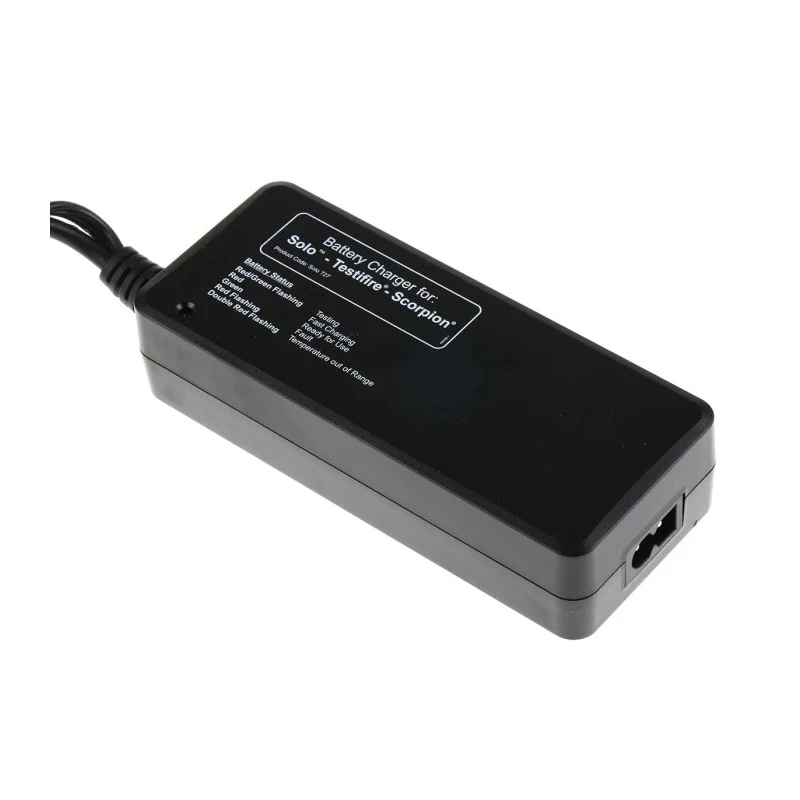 No Climb Solo Series Battery Charger Fast Charger for Solo 727 Battery Baton, Mains and In-Vehicle Outlet Compatible Solo727