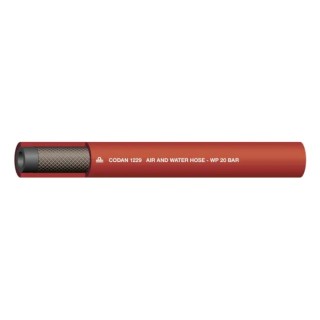 RS PRO Ethylene Propylene Diene Monomer Hose Pipe 25 mm ID, 35 mm OD, Red, 25 m 146-7738