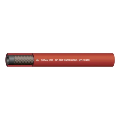 RS PRO Ethylene Propylene Diene Monomer Hose Pipe 25 mm ID, 35 mm OD, Red, 25 m 146-7738