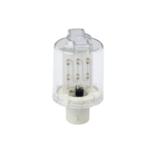 Schneider Electric White LED Lamp with BA15D Socket 24V AC Harmony XVM Optimum BA15D 