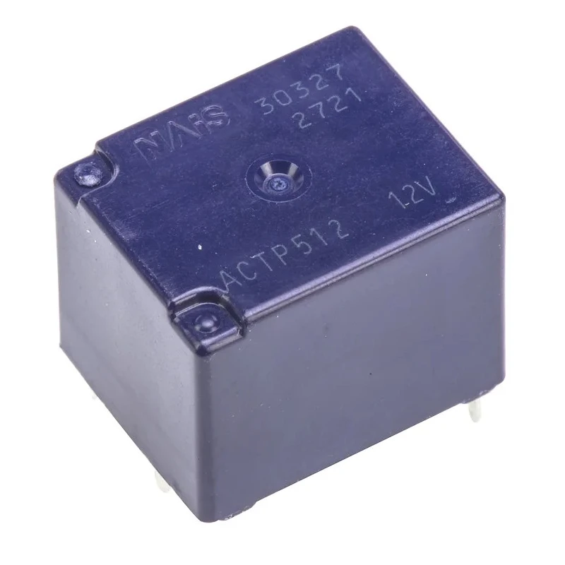 Panasonic PCB Automotive Relay 12V DC Coil Voltage 1W Coil Power 30A Switching Current DPDT ACTP512
