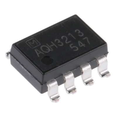 Panasonic AQ-H Series Solid State Relay, PCB Mount, 1.2 A Load Current, 600 V Load Voltage, 1.3 V Control AQH3213A