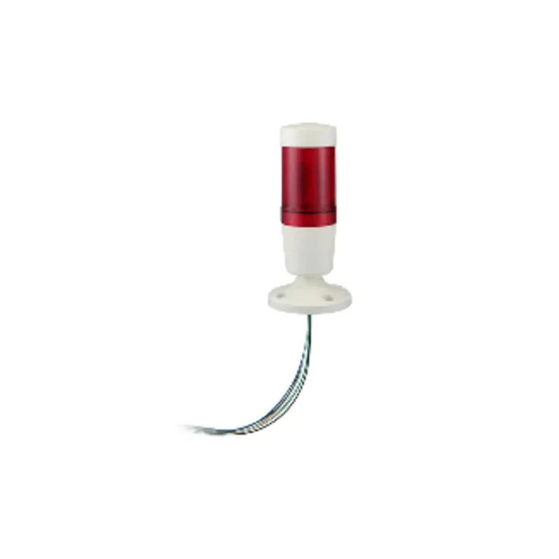 Schneider Electric Harmony XVM Series Red Signal Tower Continuous or Intermittent Tone 24V AC/DC, 1 Light XVMB2RSWSB