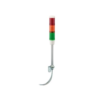 Schneider Electric Harmony XVM Series Signal Tower Base with Integrated Buzzer, 3 Lights Amber Red Green LED XVMB2RAGSSB