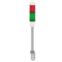 Schneider Electric XVM Series Signal Tower with Green and Red LED Lights, Buzzer, 24V AC/DC Base XVMB2RGSSB