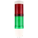 Schneider Electric XVM Series Signal Tower with Green and Red LED Lights, Buzzer, 24V AC/DC Base XVMB2RGSSB