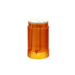 Schneider Electric Signal Tower Amber Lens 1 Light Steady 230V AC/DC Base XVMC35
